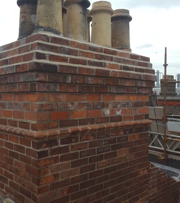 Specialists in repair and restoration to chimney stacks
